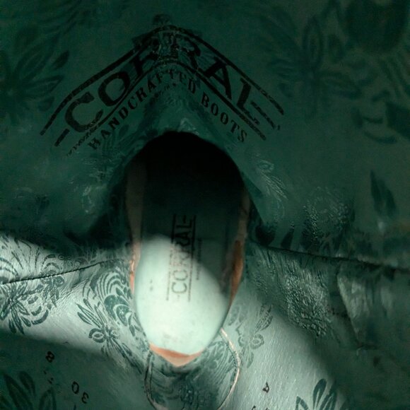 Women's Floral Western Boots - Picture 4 of 4